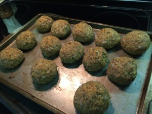 browning meatballs in the oven