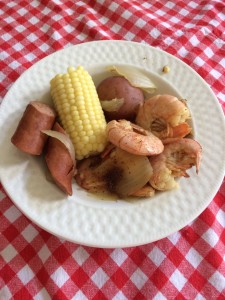 a shrimp boil.