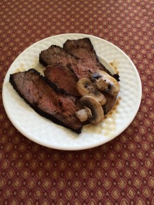 BBQ grilled London Broil