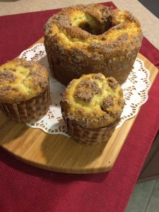 sour cream coffee cakes