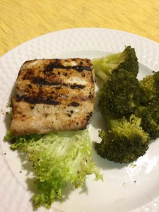 grilled swordfish
