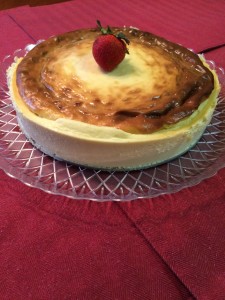 NY style cheesecake