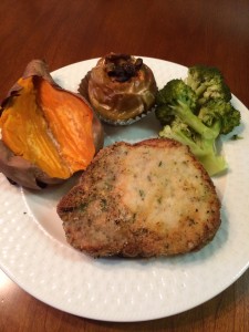 Baked Pork Chop Dinner