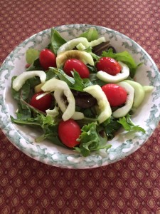 salad in need of a good dressing