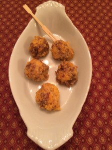 Sausage Cheddar Balls