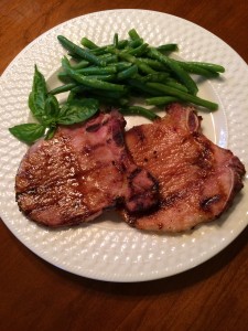 Grilled Smoked Pork Chops