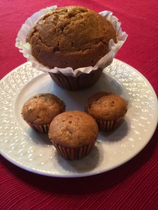 Pumpkin muffins
