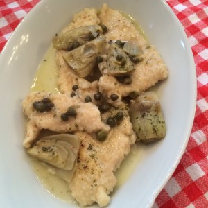 Chicken with artichoke hearts
