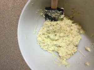 Parmesan mashed potatoes