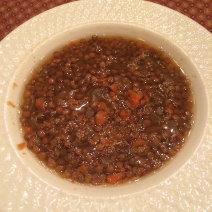 lentil soup