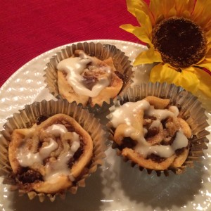 Cinnamon nut swirl cups