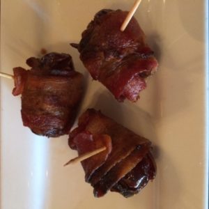 Bacon sugar cocktail franks