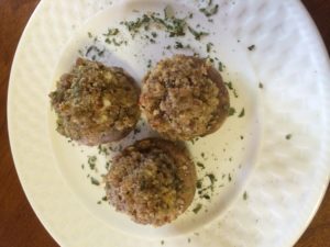 Stuffed mushrooms