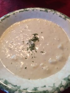 clam chowder