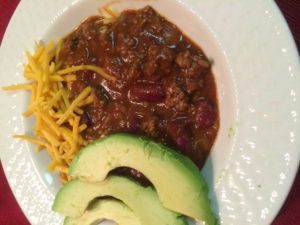 Ground beef chili