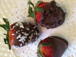 Chocolate covered strawberries