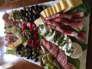Italian cold antipasto