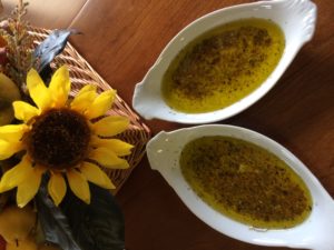 Olive oil dipping sauce