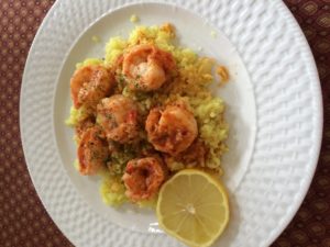 Spanish saffron rice