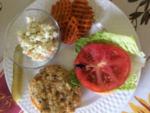 American coastal dinner