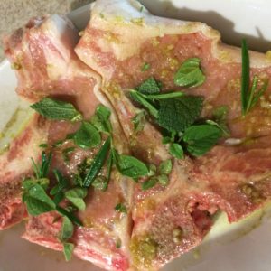 Veal chop