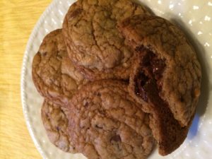 Toffee butter chocolate chunk cookies