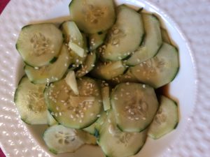 Asian cucumber salad