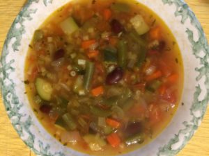 Minestrone soup