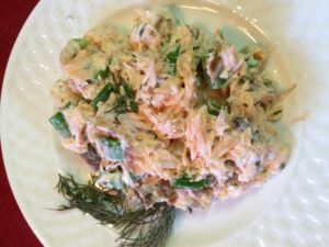 Salmon salad