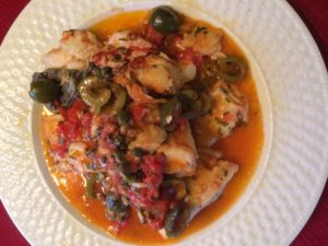 Pan seared fish