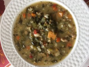 Sausage, White Bean and Escarole soup