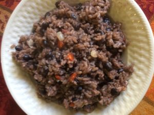 Black beans and rice