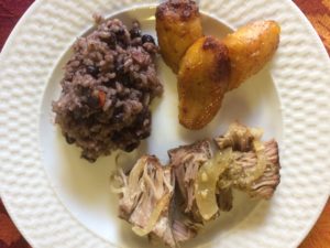 Cuban dinner
