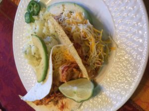 Chicken tacos