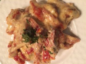 Chicken with Sun Dried Tomatoes