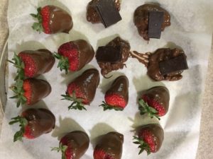 fruit and sweets