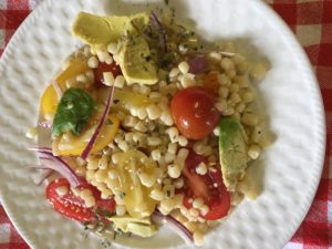 Corn and Avocado Salad