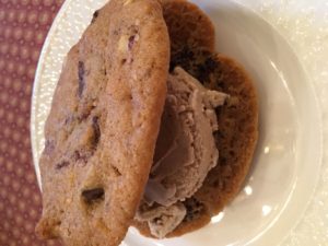 Cookie and Ice Cream Sandwich Treat