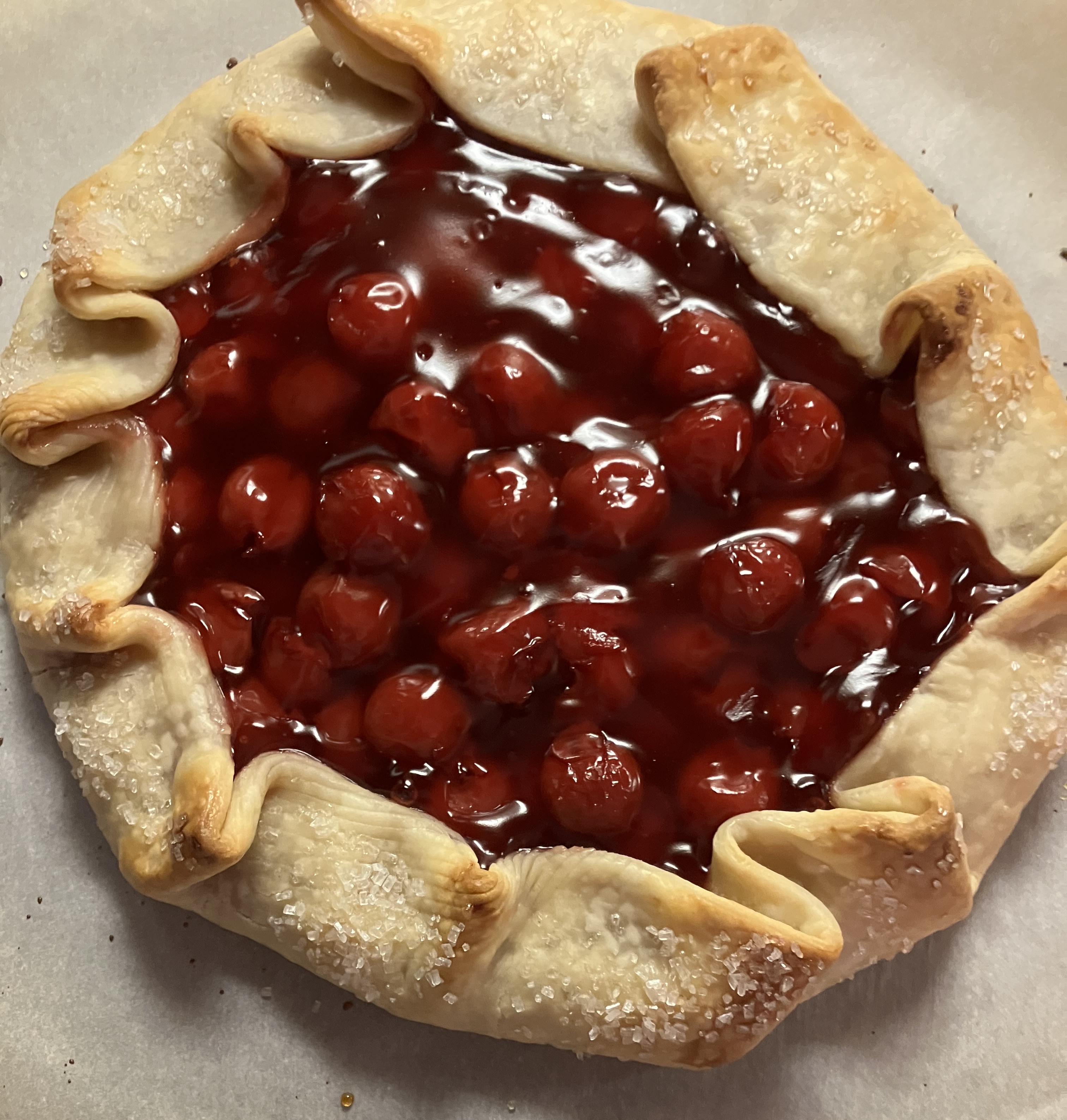cherry fruit tart