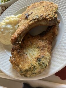 fried pork chops