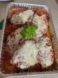 Chicken parmigiana