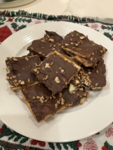 Christmas toffee crack